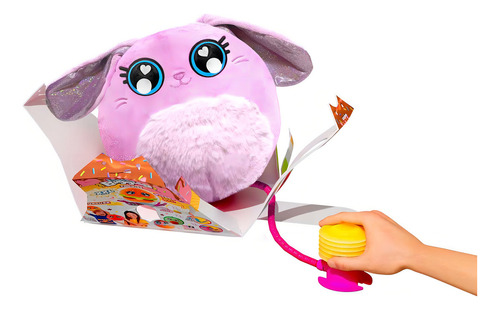 Peluche Inflable Biggies Little Fantasy 22cm Color Conejo/rosa