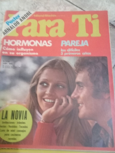 Revista **para Ti**, Año 51, Nº 2649, 16 De Abril  De 1973