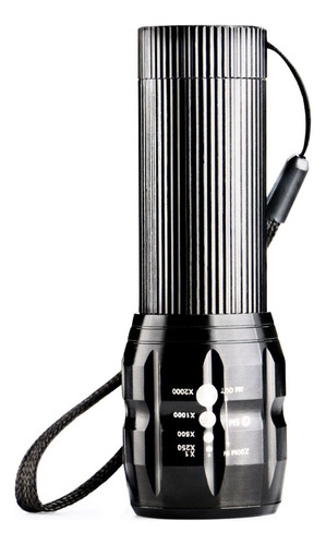 Lanterna 2000x Zoom Led Ultra Potente De Mão Pequena Foco