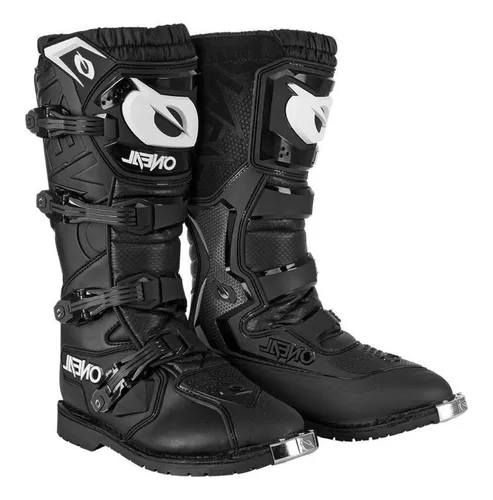 Botas Motocross Enduro Oneal Rider Negro Para Niño