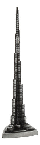 Miniatura De Aleación Gris De La Torre Burj Khalifa, Modelo
