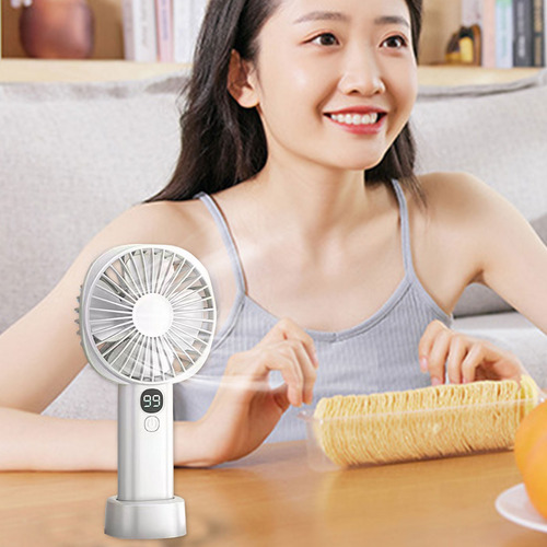 Fans New Quiet Large Wind Recargable Escritorio Usb Mi