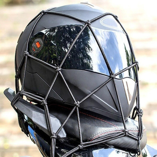 Red Malla Elastica Porta Casco Moto Con Ganchos Universal F1