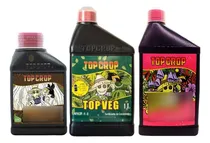 Comprar Combo Fertilizante Top Crop Deeper + Top Veg + Top Bloom 1l