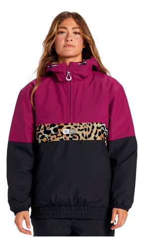 Buzo Anorak Dc Shoes Nexus 5k Snow Ski Reversible Mujer