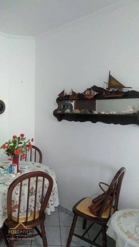 Imagem 7 de 23 de Apartamento Com 1 Dormitório À Venda, 70 M² Por R$ 210.000,00 - Tupi - Praia Grande/sp - Ap2736