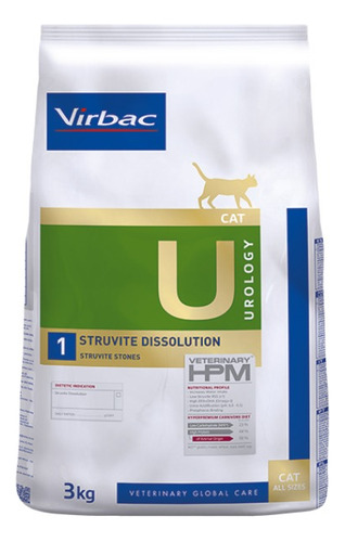 Hpm Virbac Cat Urology Struvite Dissolution 3kg Ms