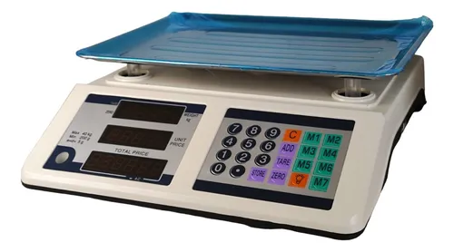 Balanza Bascula Electronica Peso Digital Gramera Max 40kg