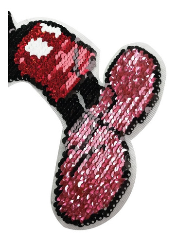 Parche Aplique De Lentejuelas Reversibles Mickey Mouse