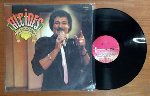 Alcides Y Los Playeros La Maquina 1990 Disco Lp Vinilo