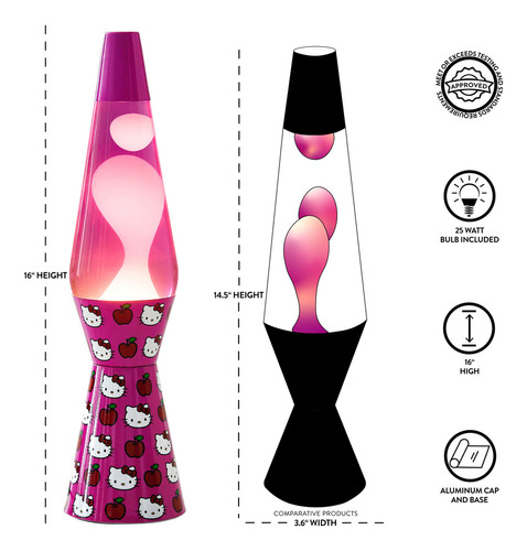 Luz Idea Nuova WK950139 color rosa 127V 40.64cm x 11cm
