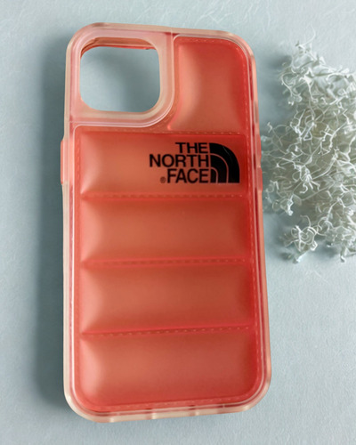 Funda Case Protector Para Iphone The North Face Uso Rudo Rojo Iphone 13