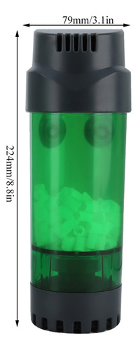 Esponja Física De Doble Acuario Con Filtro Bioquímico Para P