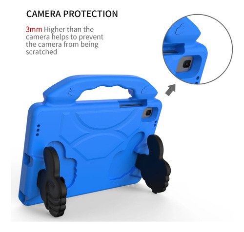 Funda Con Soporte Eva For Ni?os Cubierta For Lenovo Tab M