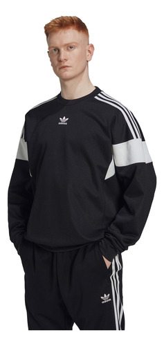 Buzo Adicolor Classics Cut Line Cuello Redondo Hn6117 Adidas