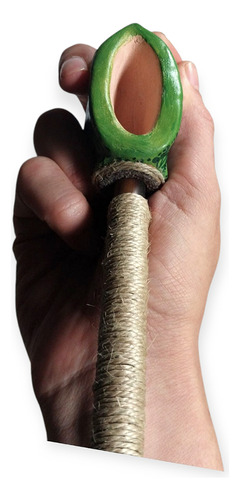 Cachimbo Xamânico Folha, Benzimento, Curas De Ossain Verde