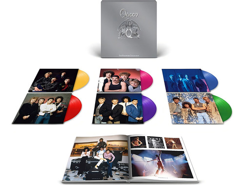 Queen The Platinum Collection Box 6 Lp Vinyl Colores