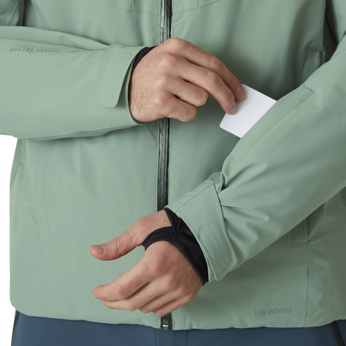 Ski Jacket Helly-hansen Alpha Infinity Men's Cactus - 2xl