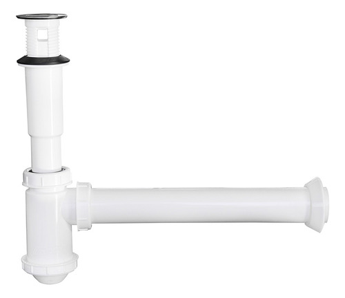 Fleximatic 2217 Céspol Rígido C/cub De Acero Inox Bote Chico Color Blanco