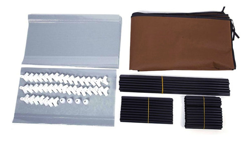 Zapatera Armable Aluminio Tela Plástica 8 Niveles Colores