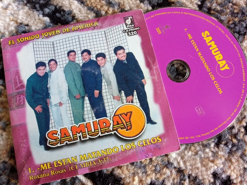 Grupo Samuray Cd Me Están Matando Los Celos 