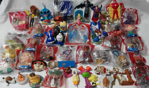 Coleccion Gran Lote Muñecos Juguetes Mc Donalds Burger King (Usado)
