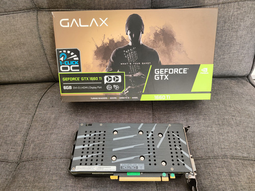 Placa De Video Gtx 1660 Ti 6 Gb Galax (Usado)
