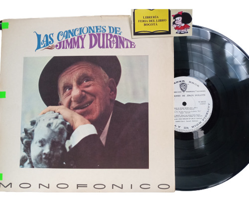 Lp - Acetato - Las Canciones De Jimmy Durante - 1964 - Pop