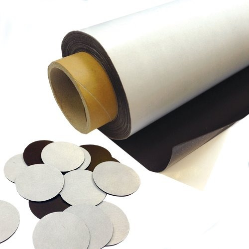 Imagen 2 de 6 de Rollo Plancha Imán Autoadhesivo 1mt X 61cm Grueso 0.3mm Plus