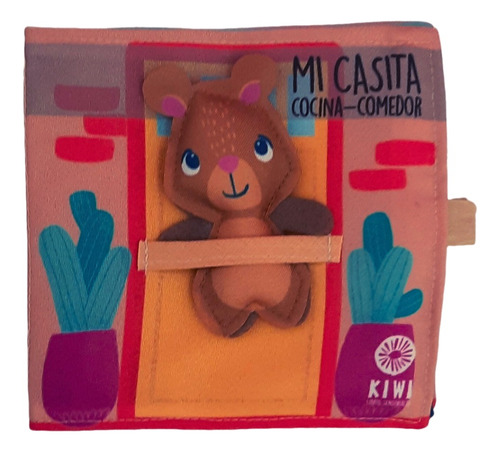 Libro Sensorial Mi Casita Cocina Comedor