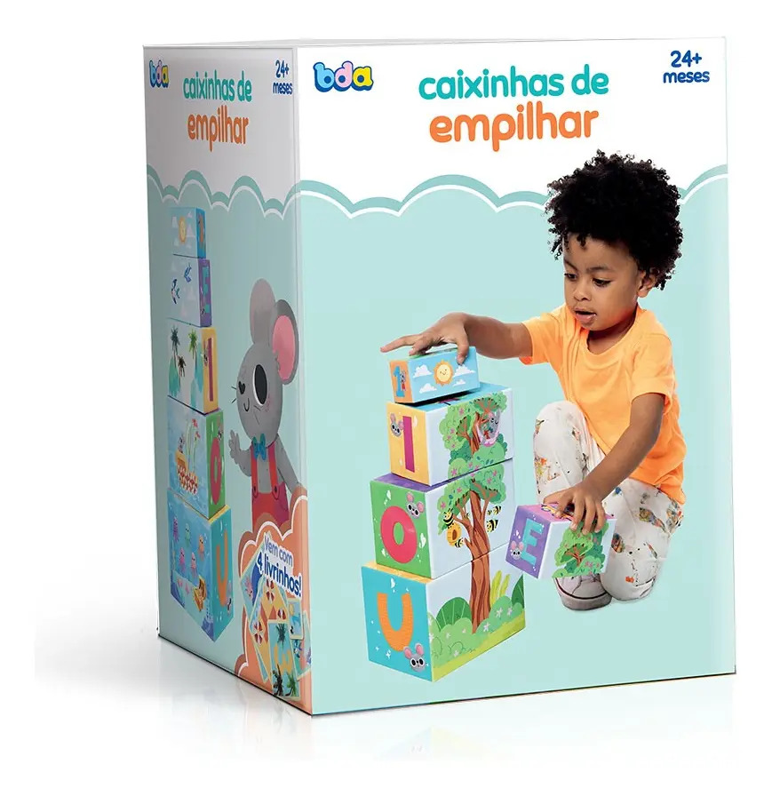 Caixinhas De Empilhar - Toyster Brinquedos