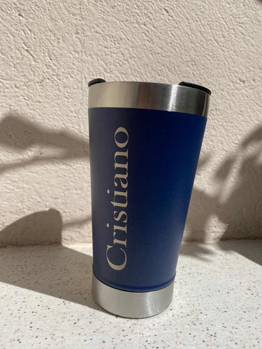 Kit 2 Copos Térmico Personalizado Dindo Dinda Padrinhos