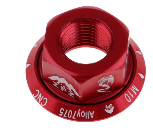 4x Porca Do Roda De Bmx Flange Vintage Traseira M10