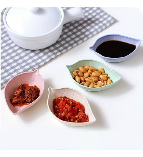 Platos De Salsa Barbacoa De 4 Piezas, Tazones Pequeños Para