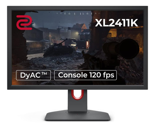 Monitor Gamer Benq Zowie Xl2411k Dyac 24 144hz Display Port Cor Preto 127/220v