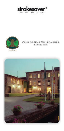 Libro: Club De Golf Vallromanes: - Yardage Book (spanish Edi