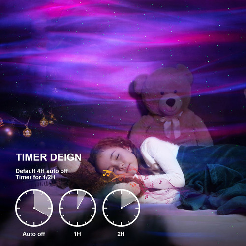 Northern Galaxy Light Aurora Projector Night Lights Remote