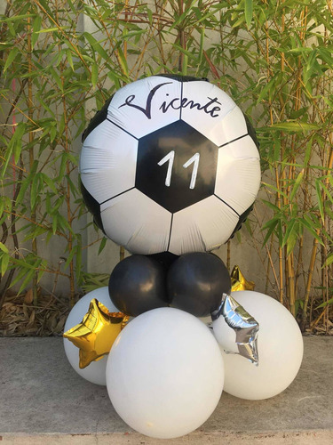 Globo Fútbol Adorno De Mesa Personalizado