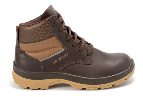 Imagen 4 de 6 de Botin Boris 3203d Marron Nylon Dielectrico Calzado Seguridad