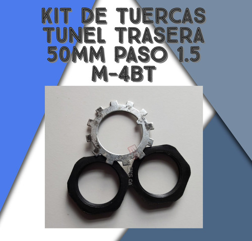 Kit De Tuerca Túnel Trasero Ford Cargo 815 Cummins 4bt