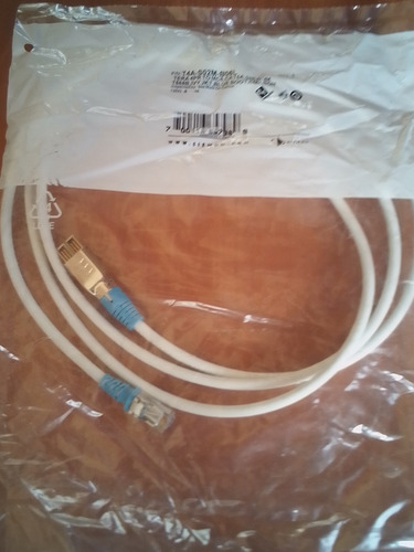 Patch Cord Terá Cat6a 4 Paré Siemon 2 Metros