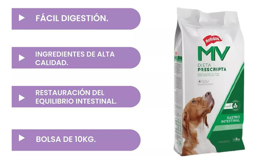 Mv Gastrointestinal Para Perro X 2 Kg