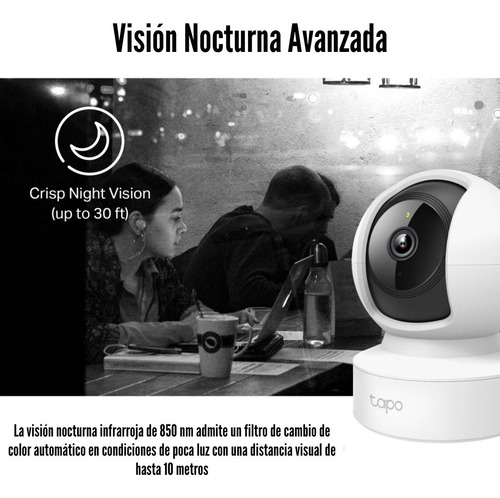 Cámara Wifi Tp-link Tapo C212 2k (2304 X 1296 Px) 3mp
