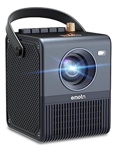 Mini Proyector Emotn H1, Nativo 1080p, 250 Lúmenes Ansi Proy