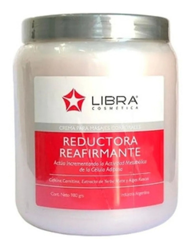 Crema Reductora Reafirmante Actua Grasa Celulitis 1000 Libra