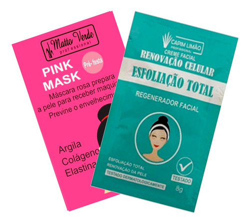 Imagem 2 de 5 de Limpeza Facial Kit + Demaquilante E Faixa + Necessaire