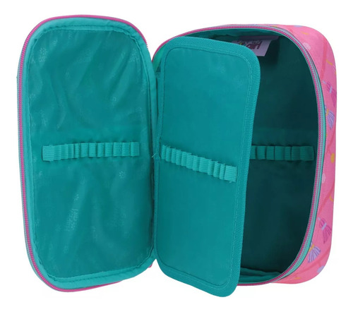 Kit Mochila Lonchera Lapicera Llama Youtuber Del Año Chenson Fucsia Impreson 3d