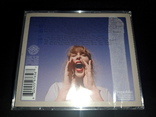 Taylor Swift 1989 Taylors Version Cd + Poster Original Nuevo