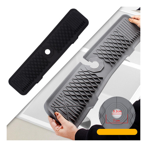 Tapete Para Grifo De Lavabo, Plegable, 24 Pulgadas, Largo,
