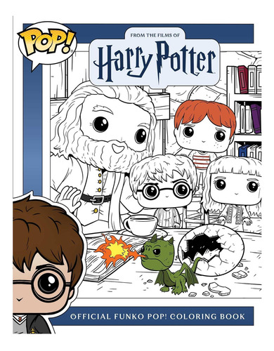 Libro: ¡el Funko Pop Oficial! Libro Para Colorear De Harry P